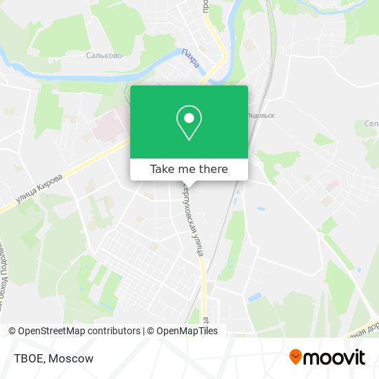 ТВОЕ map