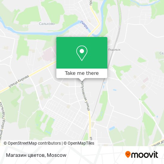 Магазин цветов map