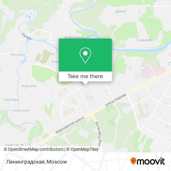 Ленинградская map