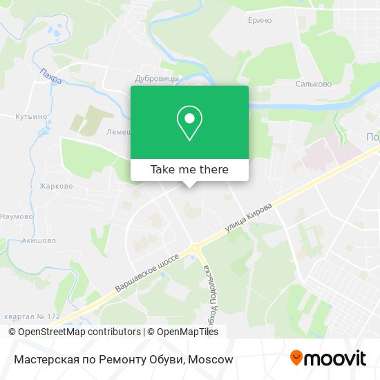 Мастерская по Ремонту Обуви map