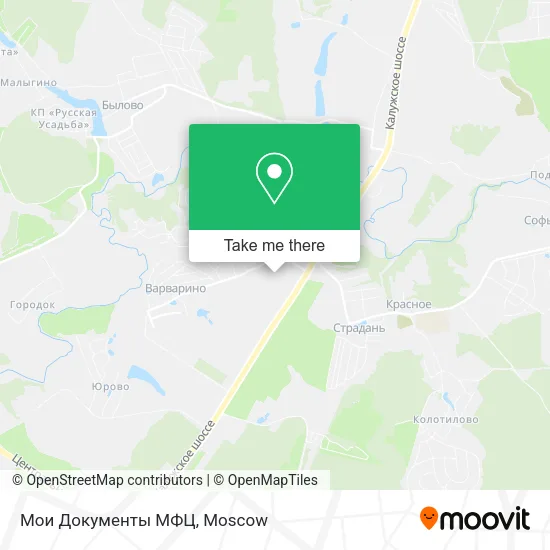 Мои Документы МФЦ map