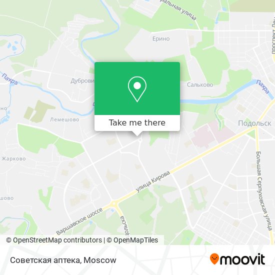 Советская аптека map