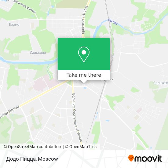 Додо Пицца map