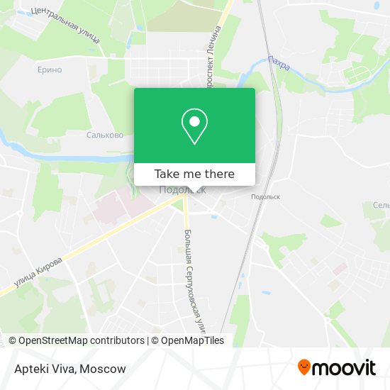 Apteki Viva map