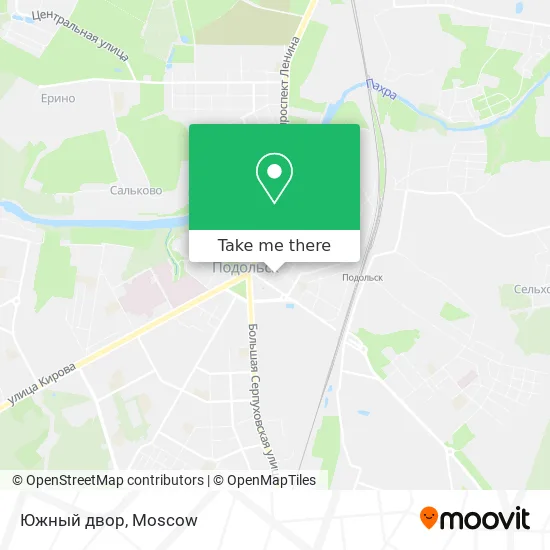 Южный двор map