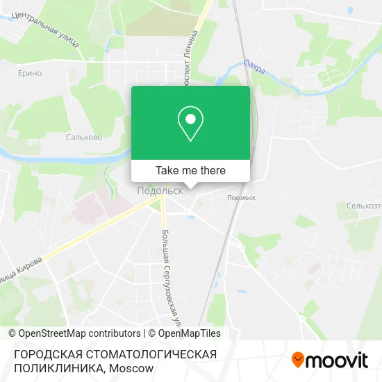 ГОРОДСКАЯ СТОМАТОЛОГИЧЕСКАЯ ПОЛИКЛИНИКА map