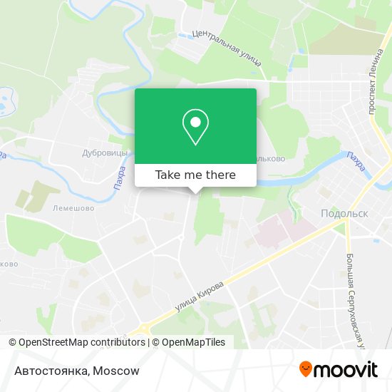 Автостоянка map