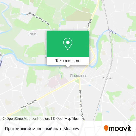 Протвинский мясокомбинат map