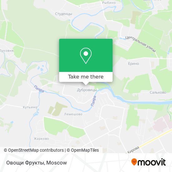 Овощи Фрукты map