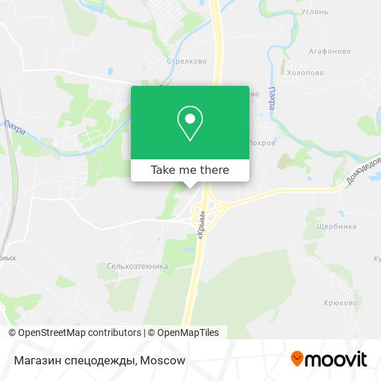 Магазин спецодежды map