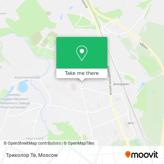 Триколор Тв map