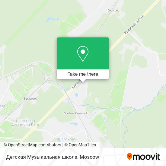 Детская Музыкальная школа map
