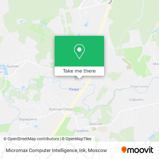 Micromax Computer Intelligence, Ink map