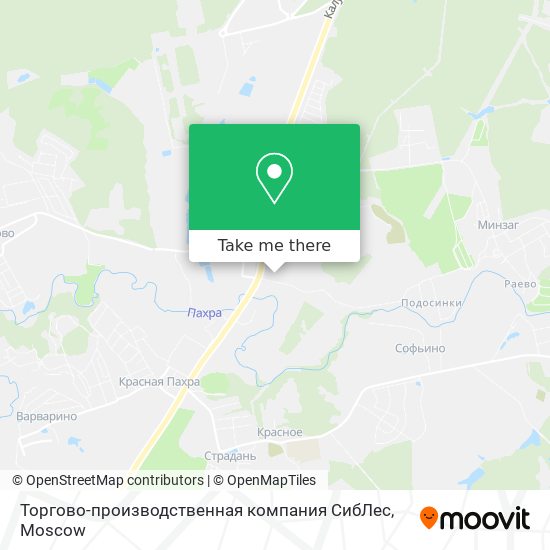 Торгово-производственная компания СибЛес map