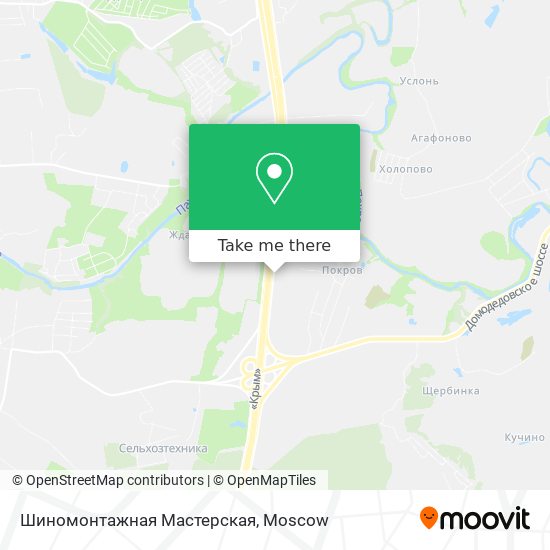 Шиномонтажная Мастерская map