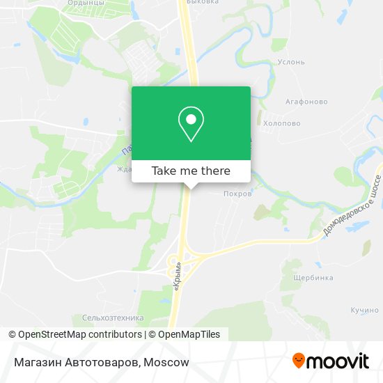 Магазин Автотоваров map