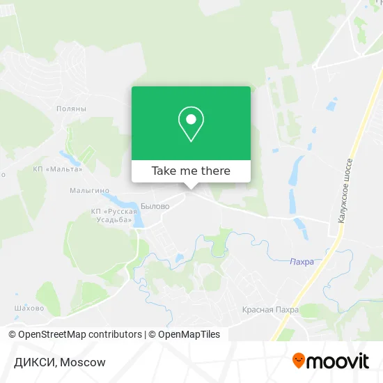 ДИКСИ map