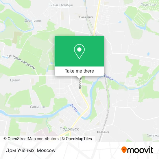 Дом Учёных map