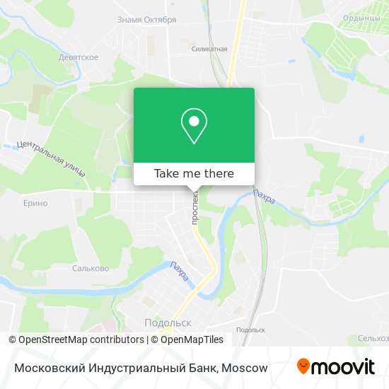 Московский Индустриальный Банк map