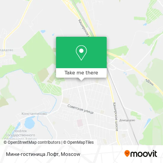 Мини-гостиница Лофт map