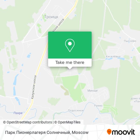 Парк Пионерлагеря Солнечный map