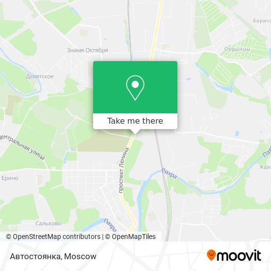 Автостоянка map