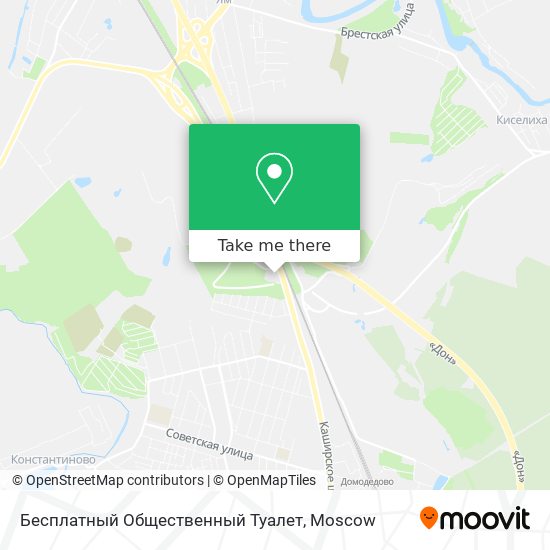 Бесплатный Общественный Туалет map