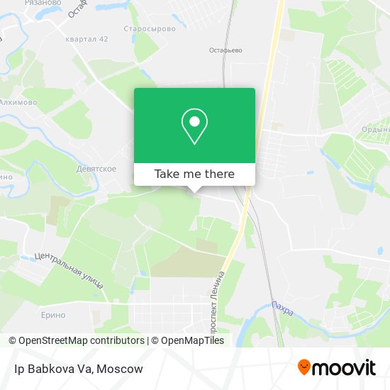 Ip Babkova Va map