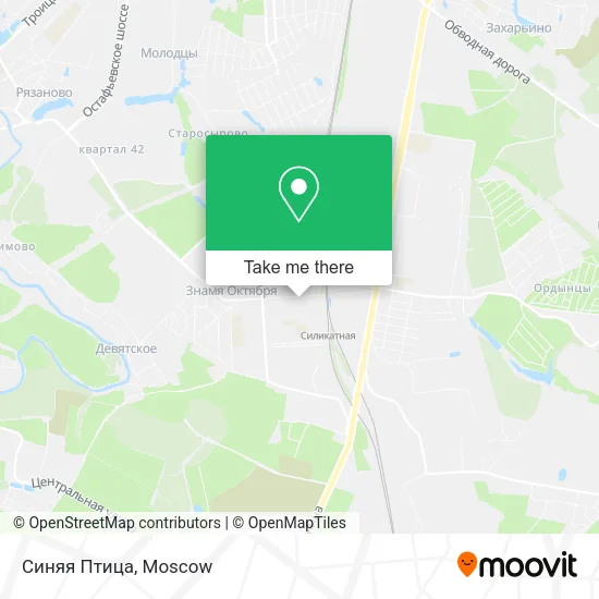 Синяя Птица map