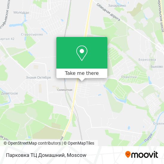 Парковка ТЦ Домашний map