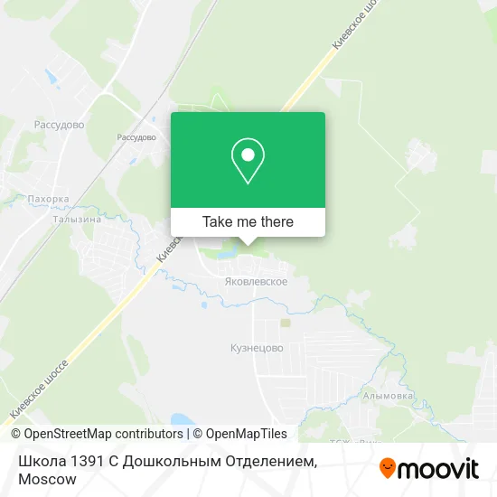 Школа 1391 С Дошкольным Отделением map