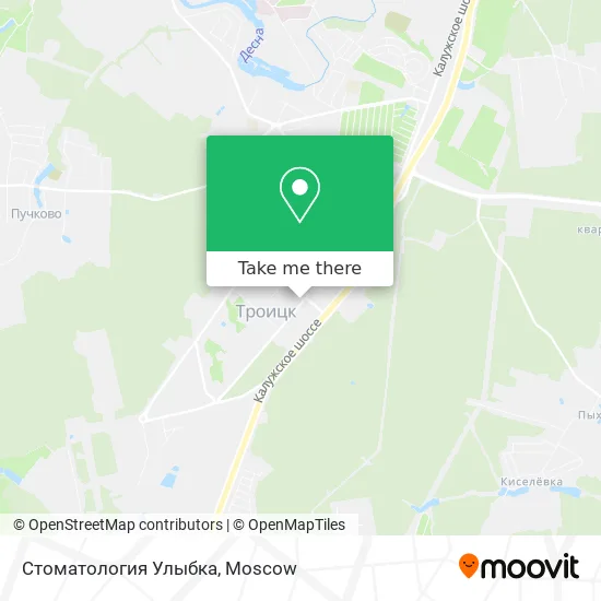 Стоматология Улыбка map