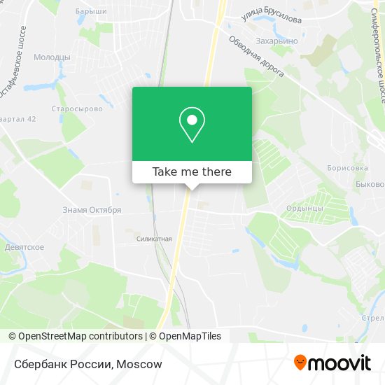 Сбербанк России map