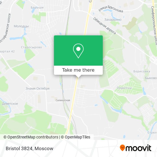 Bristol 3824 map