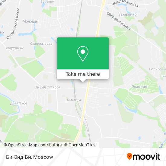 Би-Энд-Би map