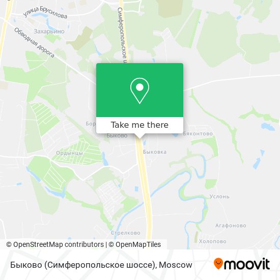 Быково (Симферопольское шоссе) map