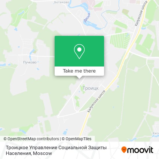 Троицкое Управление Социальной Защиты Населения map