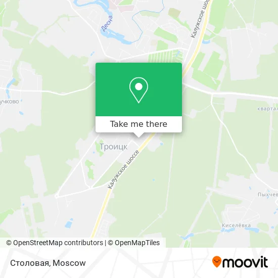 Столовая map