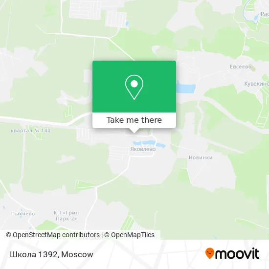 Школа 1392 map