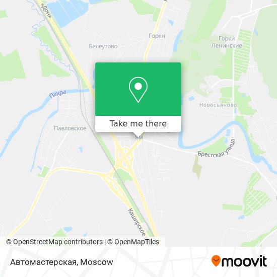 Автомастерская map