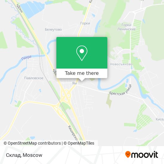Склад map