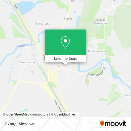 Склад map