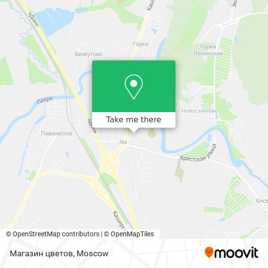 Магазин цветов map