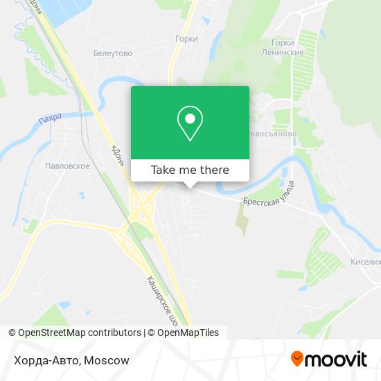 Хорда-Авто map