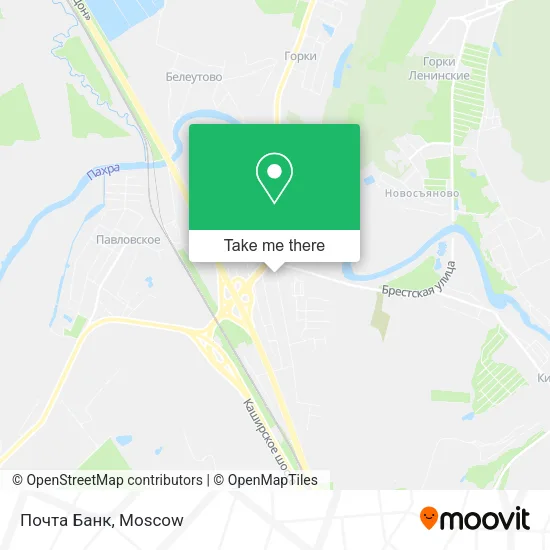 Почта Банк map
