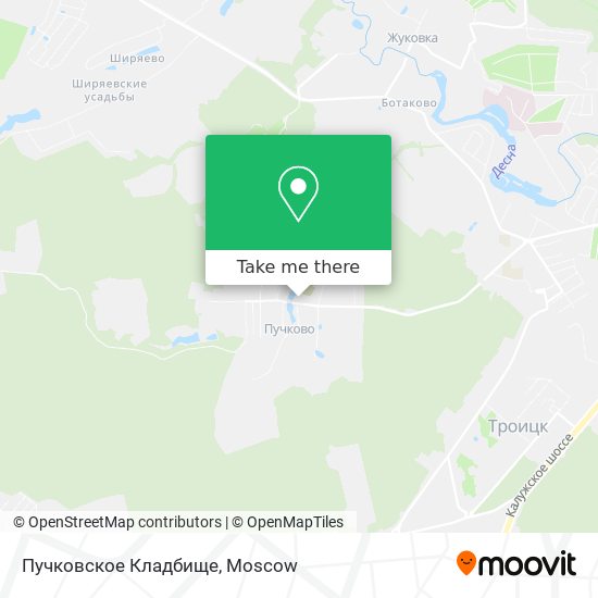 Пучковское Кладбище map