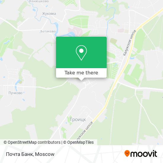 Почта Банк map