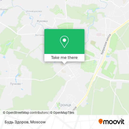 Будь Здоров map