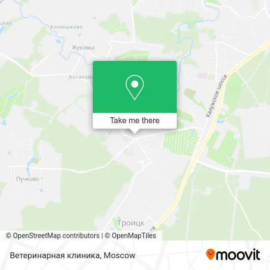 Ветеринарная клиника map