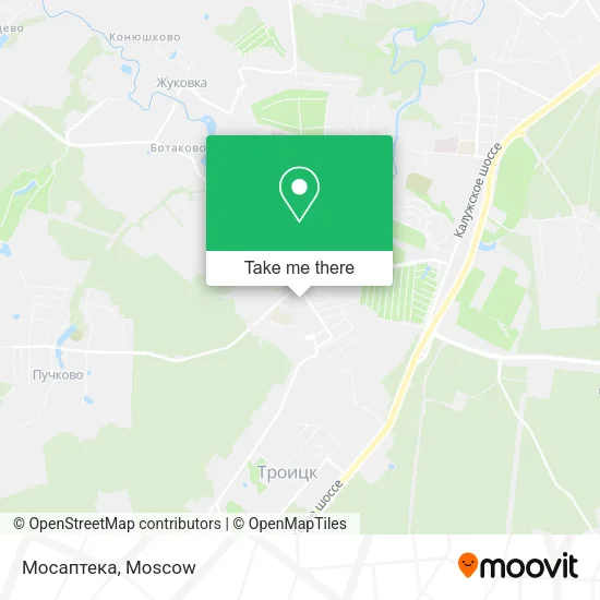 Мосаптека map